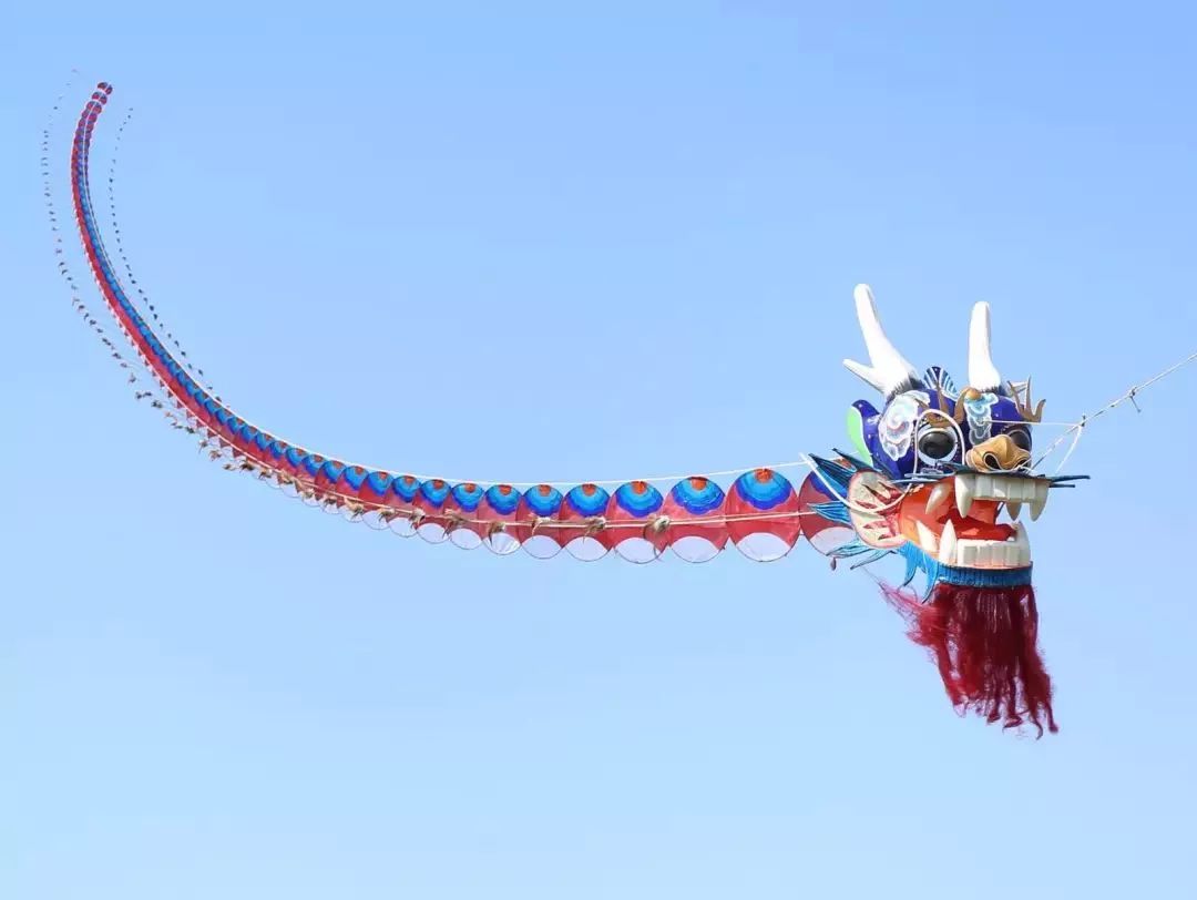 【潍 坊 龙 头 蜈 蚣 风 筝】